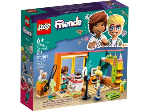 Klocki konstrukcyjne Lego Friernds pokój Leo (41754) Lego