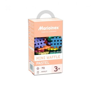 Klocki konstrukcyjne Marioinex Mini Waffle Pastel 70 elementów Marioinex