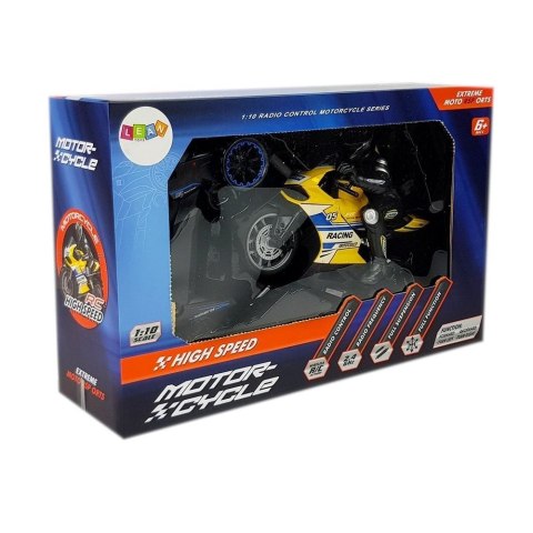 Motocykl Lean Sportowy Ścigacz Zdalnie Sterowany 2.4G Zasięg 35 m Czerwony (9071) Lean Motocykl Lean Sportowy Ścigacz Zdalnie Sterowany 2.4G Zasięg 35 m Czerwony (9071) Lean