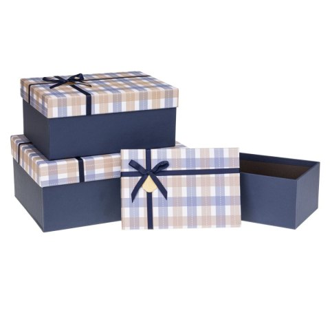 Pudełko na prezent Rozette (PUG-24099-PR set 3 pcs) Rozette Pudełko na prezent Rozette (PUG-24099-PR set 3 pcs) Rozette