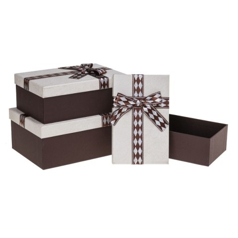 Pudełko na prezent Rozette (PUG-24257-PR WHITE set 3) Rozette Pudełko na prezent Rozette (PUG-24257-PR WHITE set 3) Rozette