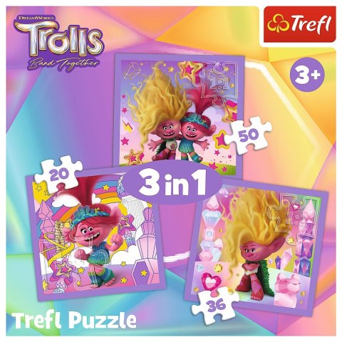 Puzzle Trefl Poznaj wesołe Trolle (34870) Trefl Puzzle Trefl Poznaj wesołe Trolle (34870) Trefl