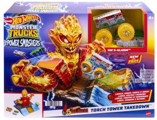 Tor wyścigowy Hot Wheels Monster Trucks Power Smashers Wieża (HTP39) Hot Wheels