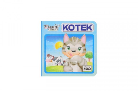 Książeczka edukacyjna Niko bajeczki z zagrody. kotek Niko Książeczka edukacyjna Niko bajeczki z zagrody. kotek Niko