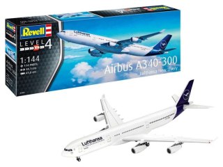 Model do sklejania Cobi Samolot Airbus A340-300 Lufthansa New Livery (REV-03803) Cobi