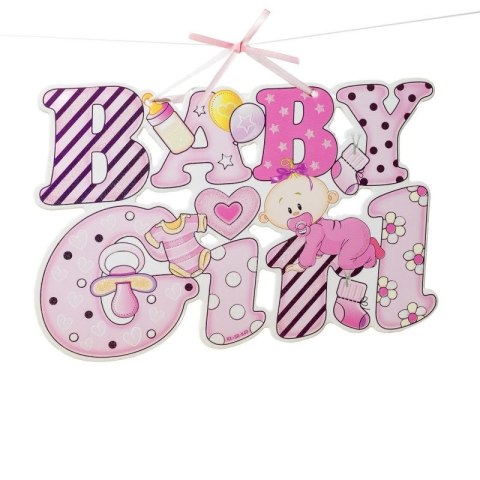 Dekoracja Go Party baby girl (BB-444) Go Party