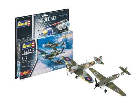 Model do sklejania Cobi set combat set 1:72 Messerschmitt Bf109G-10 (REV-63710) Cobi