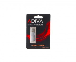 Pendrive Adiva 64GB (ADIVAPEN64GB2.0) Adiva