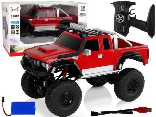 Samochód Lean Off- Road R/C 2.4G Climbing Car 1:8 czerwony (8839) Lean