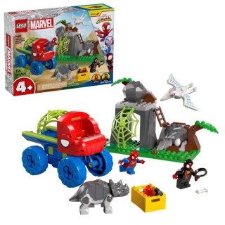 Klocki konstrukcyjne Lego Spidey Misja ratunkowa zespołu Spidey'ego w dinoterenówce (11199) Lego