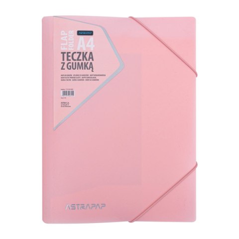 Teczka plastikowa na gumkę PP PASTEL LINE A4 mix Astrapap (113024003) Astrapap Teczka plastikowa na gumkę PP PASTEL LINE A4 mix Astrapap (113024003) Astrapap