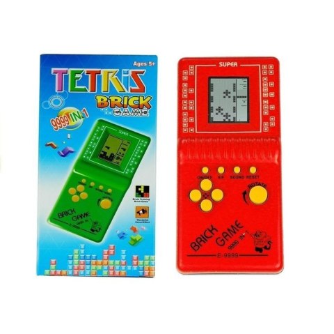 Gra elektroniczna Lean Tetris czerwona (3710) Lean Gra elektroniczna Lean Tetris czerwona (3710) Lean