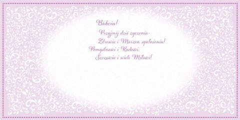 Kartka składana Henry Karnet B6 BiDZ KORONA BABCIA B6 (5905701487578) Henry Kartka składana Henry Karnet B6 BiDZ KORONA BABCIA B6 (5905701487578) Henry
