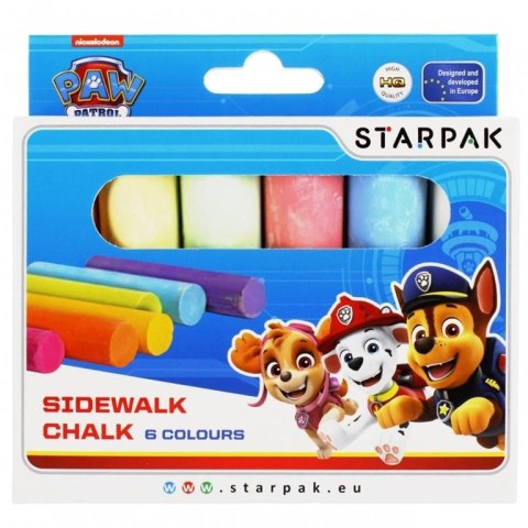 Kreda Starpak Paw Patrol kolor: mix 6 szt (477810) Starpak