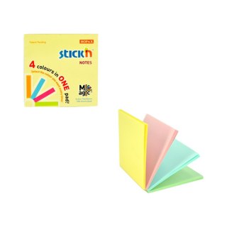 Notes samoprzylepny Stick'n Magic Pads pastel mix 100k [mm:] 76x76 (21574) Stick'n