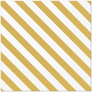 Serwetki Paw TaT Golden lines mix bibuła [mm:] 330x330 (TL126909) Paw