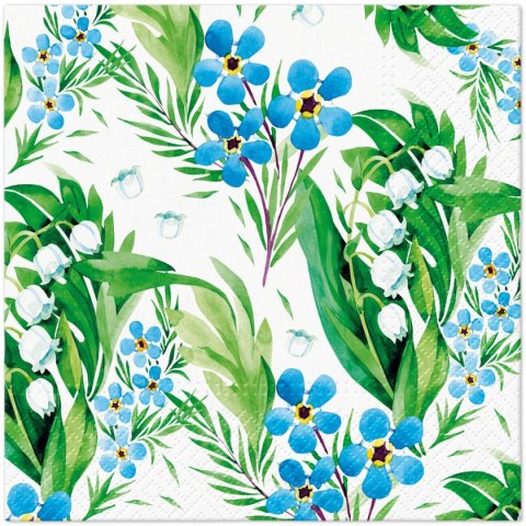 Serwetki Paw TaT Myosotis mix bibuła [mm:] 330x330 (TL123500) Paw