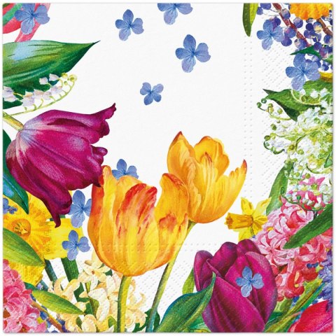 Serwetki Paw TaT Spring Inspiration mix bibuła [mm:] 330x330 (TL127500) Paw