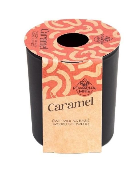 Świeczka ozdobna Pavoncella Powąchaj mnie Carmel czarna 130ml (5905711530912) Pavoncella Świeczka ozdobna Pavoncella Powąchaj mnie Carmel czarna 130ml (5905711530912) Pavoncella