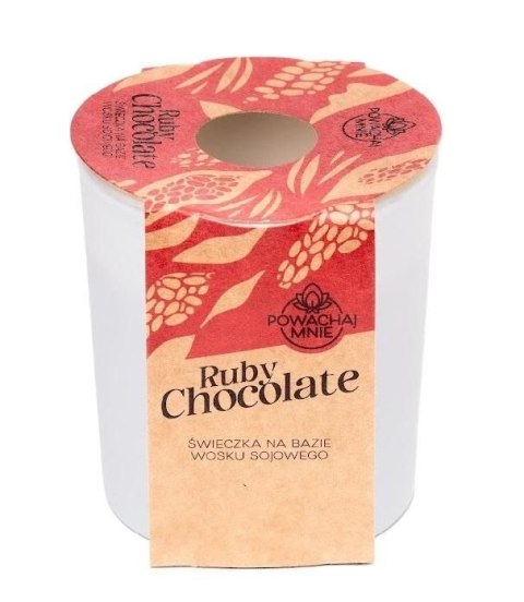 Świeczka ozdobna Pavoncella Powąchaj mnie Ruby Chocolate 130ml (5905711530899) Pavoncella Świeczka ozdobna Pavoncella Powąchaj mnie Ruby Chocolate 130ml (5905711530899) Pavoncella