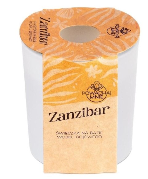 Świeczka ozdobna Pavoncella Powąchaj mnie Zanzibar biała 130ml (5905711530868) Pavoncella Świeczka ozdobna Pavoncella Powąchaj mnie Zanzibar biała 130ml (5905711530868) Pavoncella