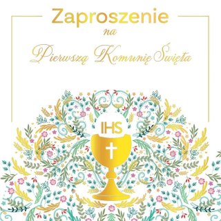 Zaproszenie Henry KW Komunia PATTERN (5905701485482) Henry