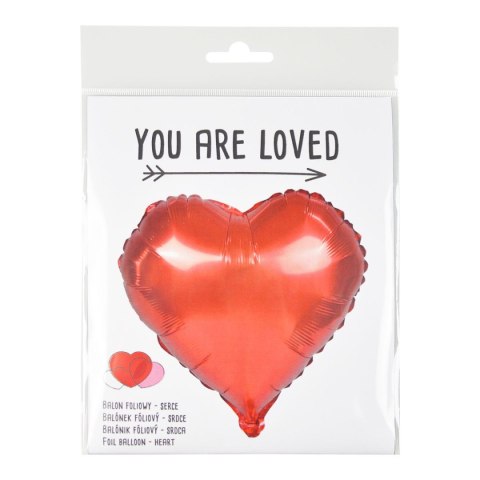 Balon foliowy Arpex Serce 45cal (BL6033) Arpex Balon foliowy Arpex Serce 45cal (BL6033) Arpex