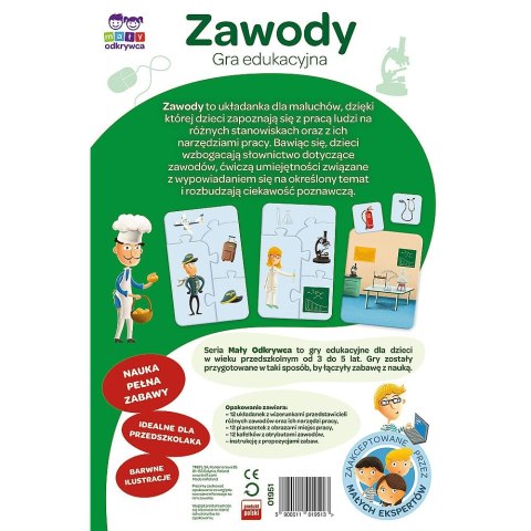 Gra edukacyjna Trefl Zawody Mały Odkrywca (01951) Trefl