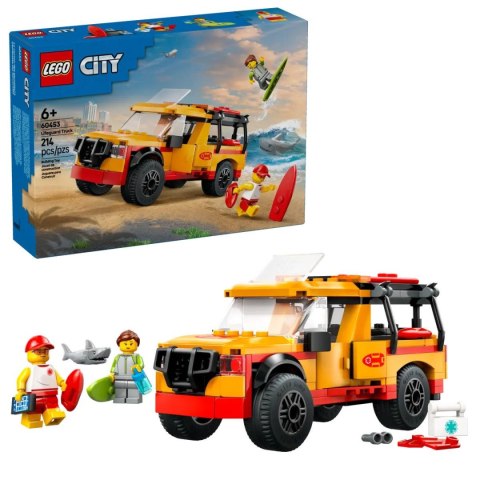 Klocki konstrukcyjne Lego City Furgonetka ratowników plażowych (60453) Lego