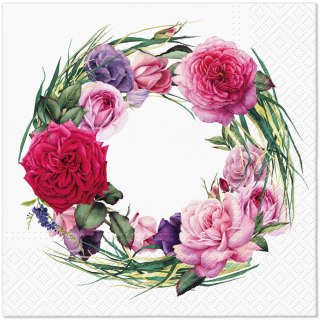 Serwetki Paw Lunch Gorgeous Wreath mix nadruk papier (SDL148000) Paw