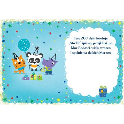 Kartka składana Henry KARNET B6 5 ZWIERZAKI A6 (5905701485307) Henry Kartka składana Henry KARNET B6 5 ZWIERZAKI A6 (5905701485307) Henry