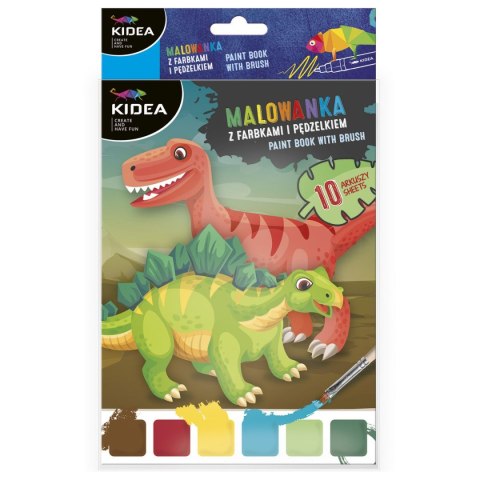 Kolorowanka Kidea Dinozaury (MFPDKA) Kidea Kolorowanka Kidea Dinozaury (MFPDKA) Kidea