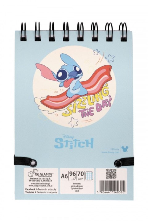 Notes Beniamin Stitch A6 96k. krata Beniamin Notes Beniamin Stitch A6 96k. krata Beniamin