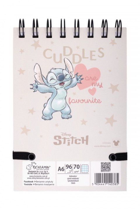 Notes Beniamin Stitch A6 96k. krata Beniamin Notes Beniamin Stitch A6 96k. krata Beniamin