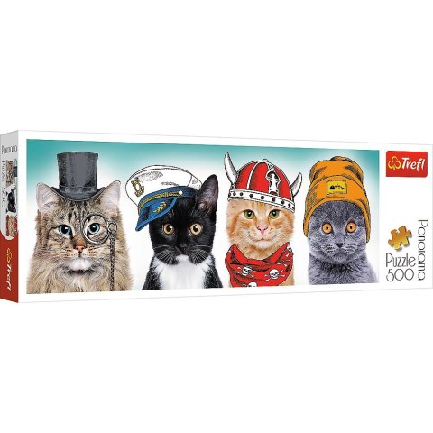 Puzzle Trefl puszysta ekipa 500 el. (29504) Trefl Puzzle Trefl puszysta ekipa 500 el. (29504) Trefl