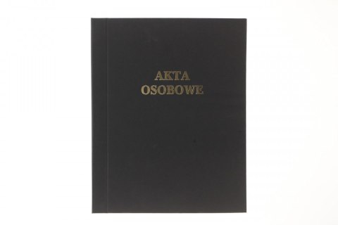 Teczka do akt osobowych Warta sztywny grzbiet, bez treści ABCDE A4 czarny (339-103) Warta Teczka do akt osobowych Warta sztywny grzbiet, bez treści ABCDE A4 czarny (339-103) Warta