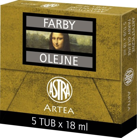 Farba olejna Artea kolor: biały tytanowy 18ml 1 kolor. (83410946) Artea