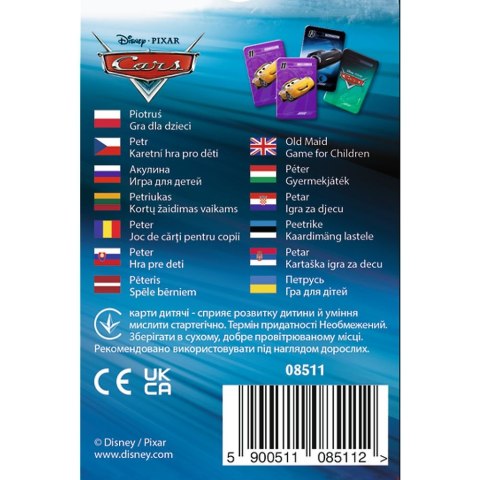 Karty Trefl Cars Piotruś (08511) 25 sztuk Trefl Karty Trefl Cars Piotruś (08511) 25 sztuk Trefl