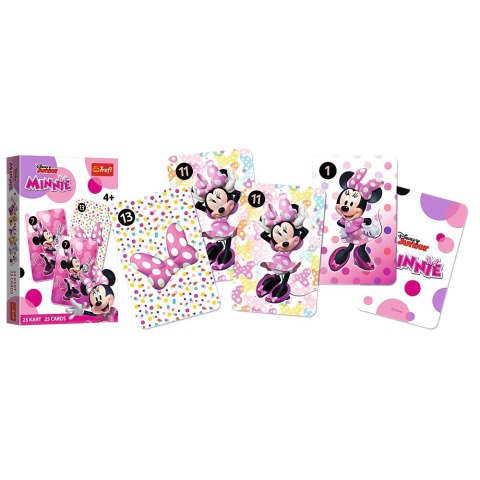 Karty Trefl Disney Piotruś - Minnie (08495) 25 sztuk Trefl