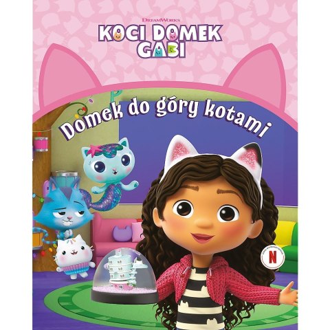 Kolorowanka Trefl Gabby Koci Domek Gabi. Domek do góry kotami (Ks79793) Trefl