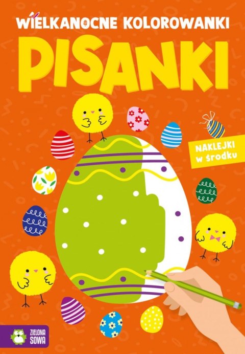 Książeczka edukacyjna Zielona Sowa Wielkanocne kolorowanki. Pisanki Zielona Sowa Książeczka edukacyjna Zielona Sowa Wielkanocne kolorowanki. Pisanki Zielona Sowa