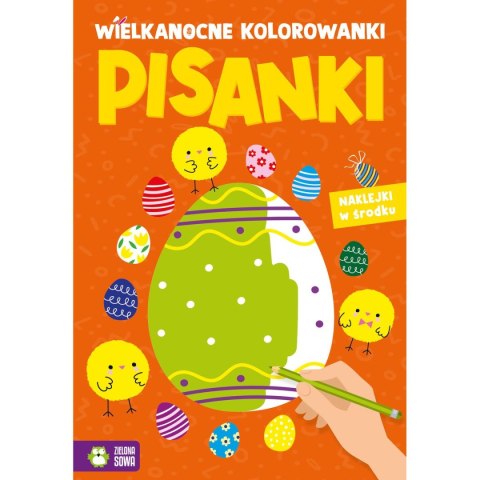 Książeczka edukacyjna Zielona Sowa Wielkanocne kolorowanki. Pisanki Zielona Sowa Książeczka edukacyjna Zielona Sowa Wielkanocne kolorowanki. Pisanki Zielona Sowa