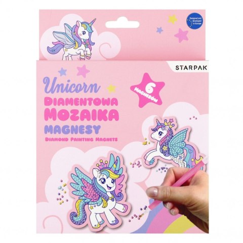 Mozaika Starpak Mozaika diamentowa unicorn (547505) Starpak Mozaika Starpak Mozaika diamentowa unicorn (547505) Starpak