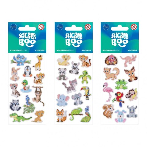 Naklejka (nalepka) Sticker Boo SWEET ANIMALS (541701) Sticker Boo Naklejka (nalepka) Sticker Boo SWEET ANIMALS (541701) Sticker Boo