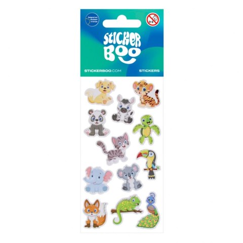 Naklejka (nalepka) Sticker Boo SWEET ANIMALS (541701) Sticker Boo Naklejka (nalepka) Sticker Boo SWEET ANIMALS (541701) Sticker Boo