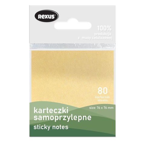 Notes samoprzylepny (karteczki) (nd) ECO biały 80k [mm:] 76x76 (41134759) (nd)