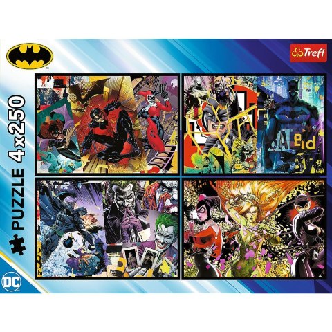 Puzzle Trefl Batman 4x250 el. (13310) Trefl Puzzle Trefl Batman 4x250 el. (13310) Trefl