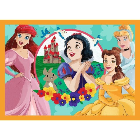 Puzzle Trefl Disney Princess Bajkowe historie 4w1 el. (34651) Trefl Puzzle Trefl Disney Princess Bajkowe historie 4w1 el. (34651) Trefl