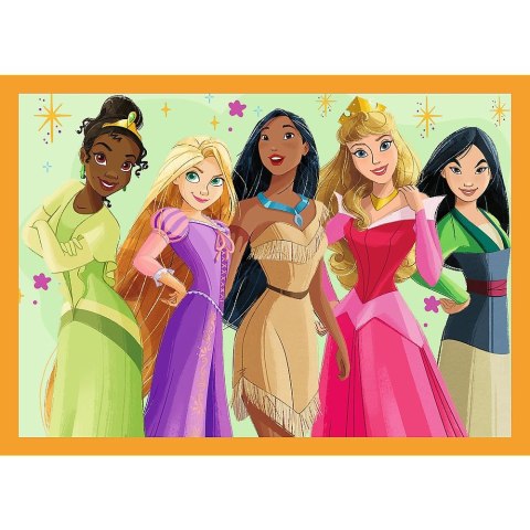 Puzzle Trefl Disney Princess Bajkowe historie 4w1 el. (34651) Trefl Puzzle Trefl Disney Princess Bajkowe historie 4w1 el. (34651) Trefl