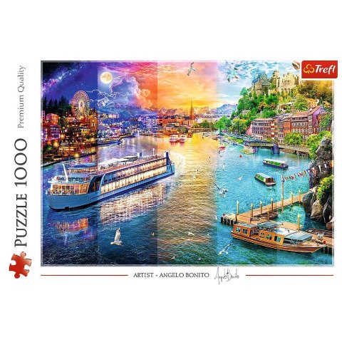Puzzle Trefl Rejs po rzece 1000 el. (10860) Trefl Puzzle Trefl Rejs po rzece 1000 el. (10860) Trefl